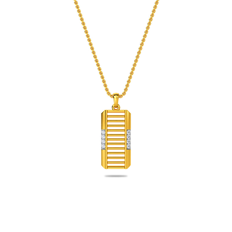 Sail  Diamond Pendant