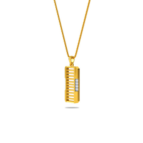 Sail  Diamond Pendant