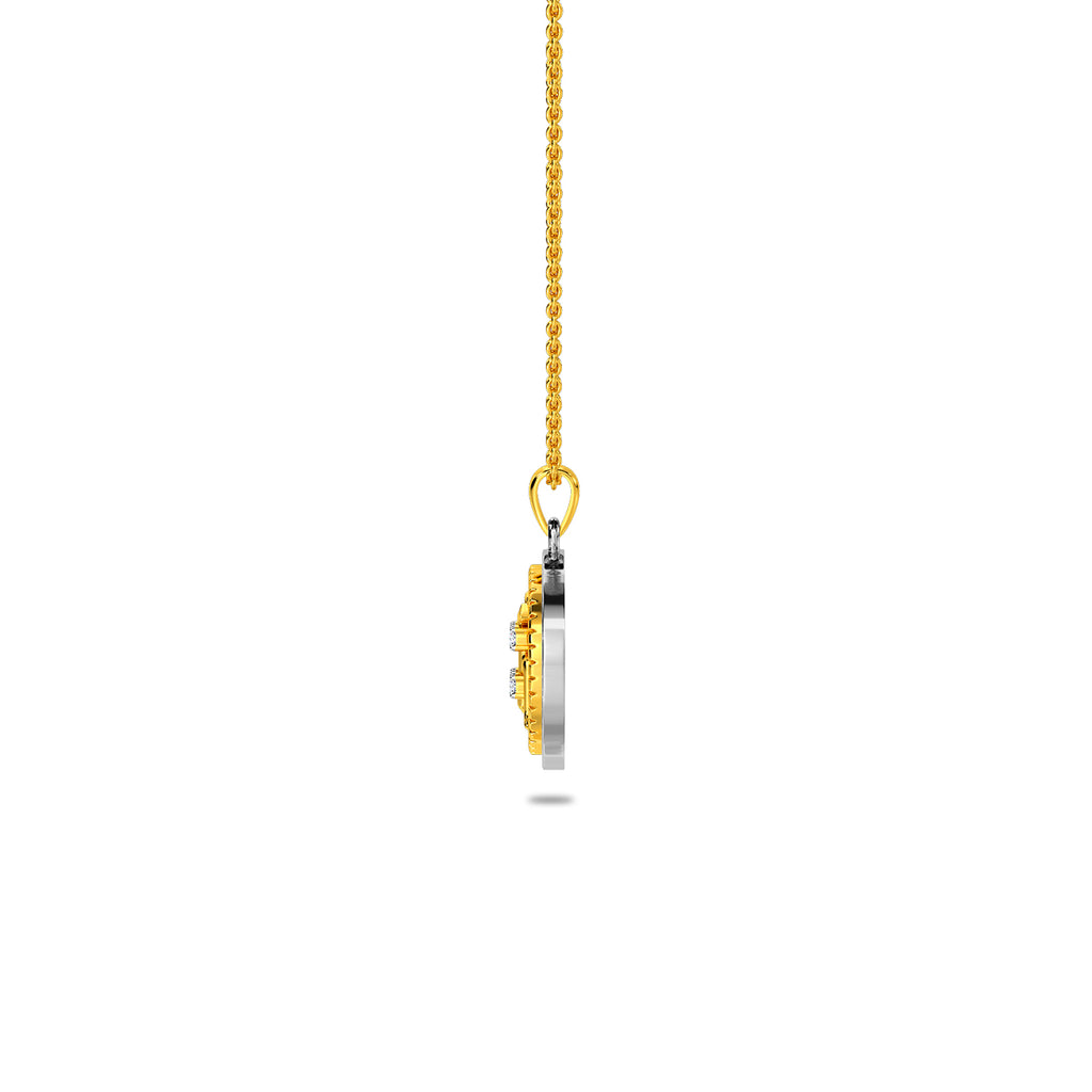 Swastik Gold Pendant