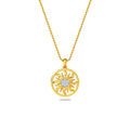 Sun Diamond Pendant