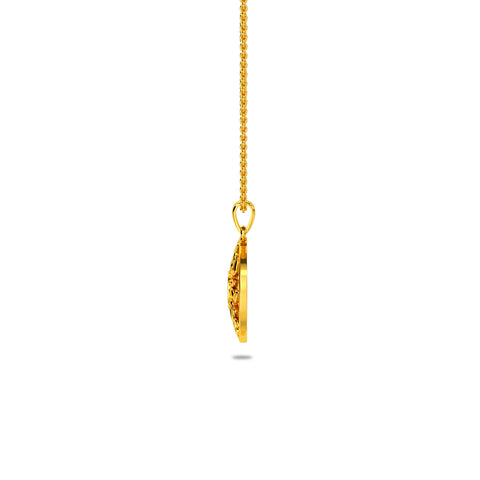 Sun Diamond Pendant