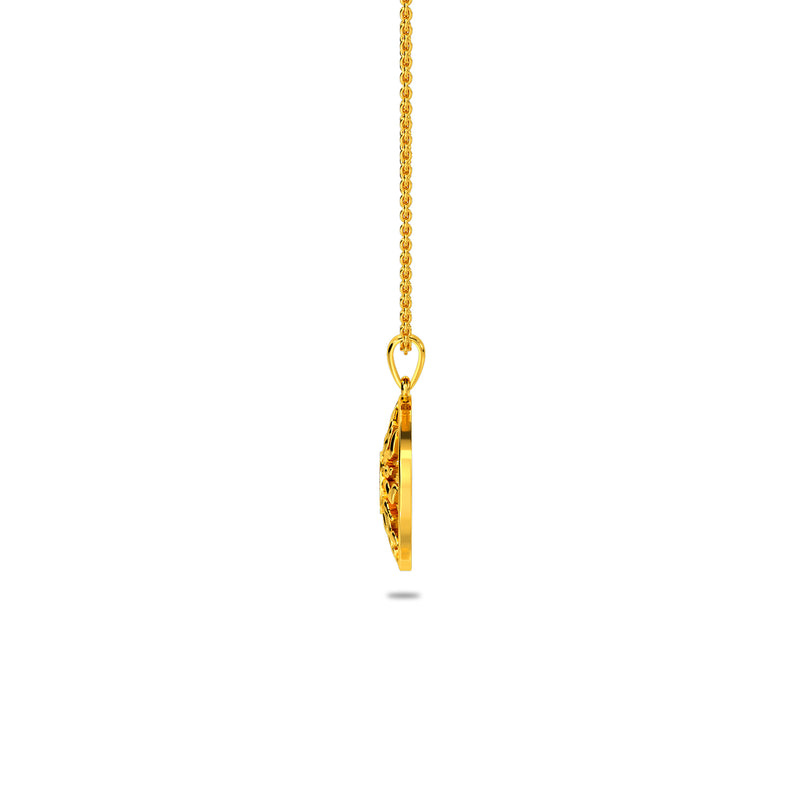 Sun Diamond Pendant