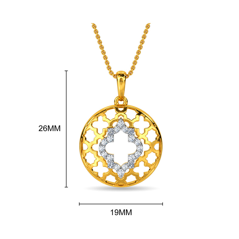 Safa Diamond Pendant