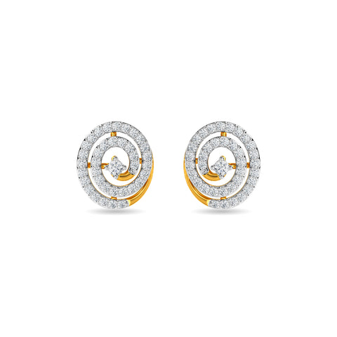 Astric Diamond Earring