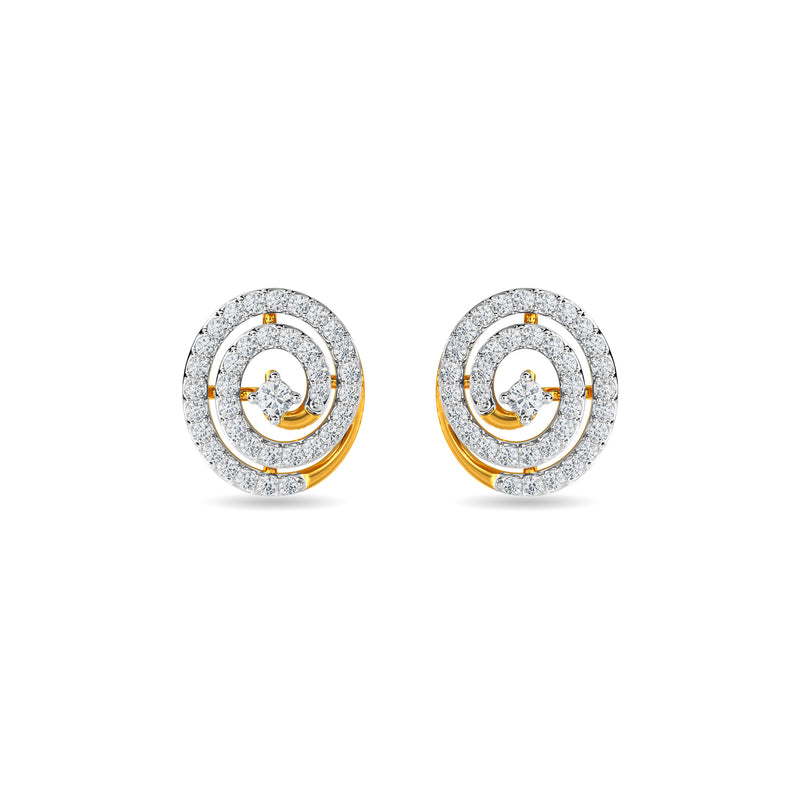 Astric Diamond Earring
