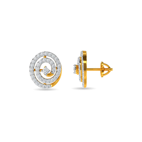 Astric Diamond Earring