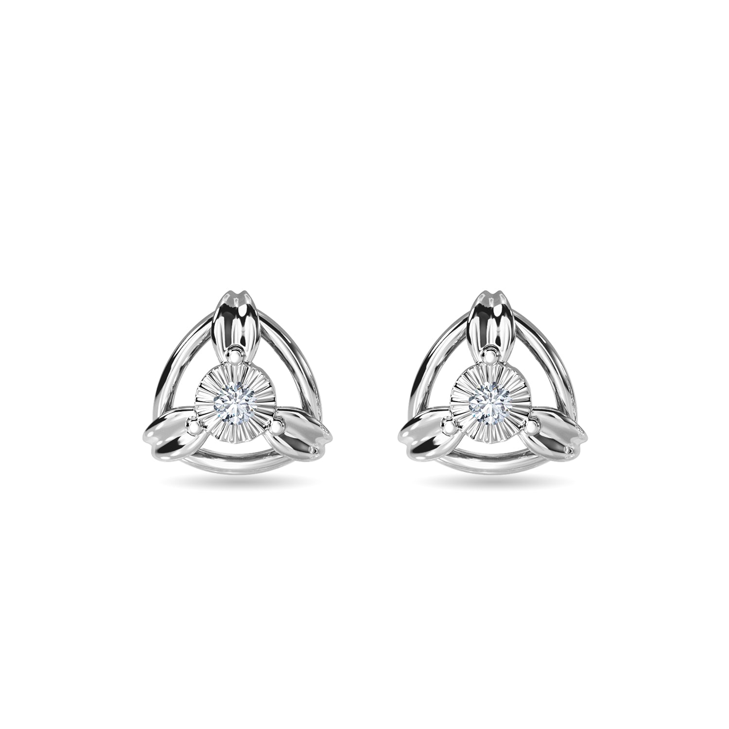 Ruby Diamond Earring