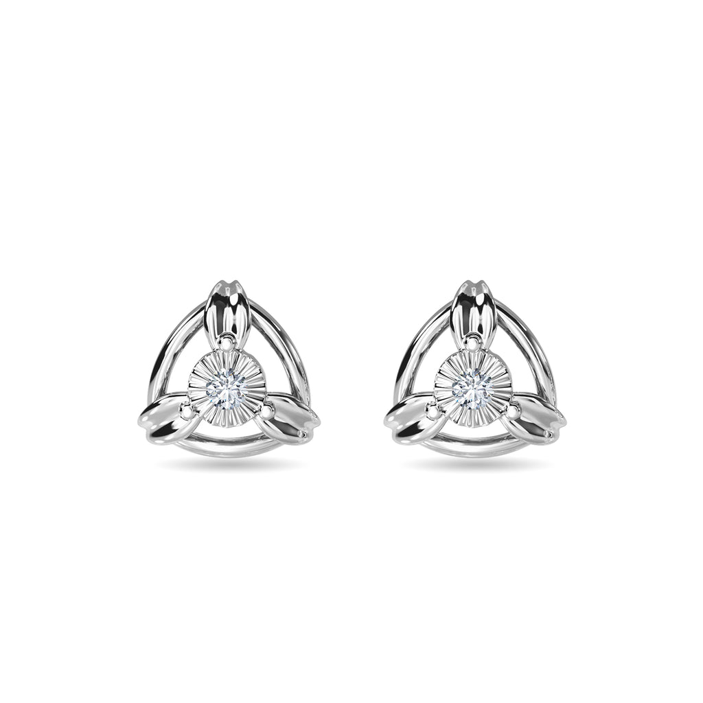 Ruby Diamond Earring