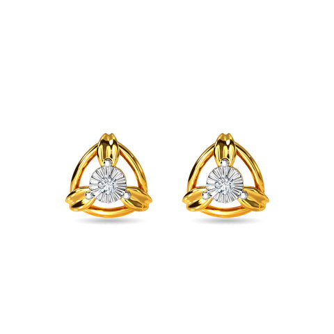 Ruby Diamond Earring