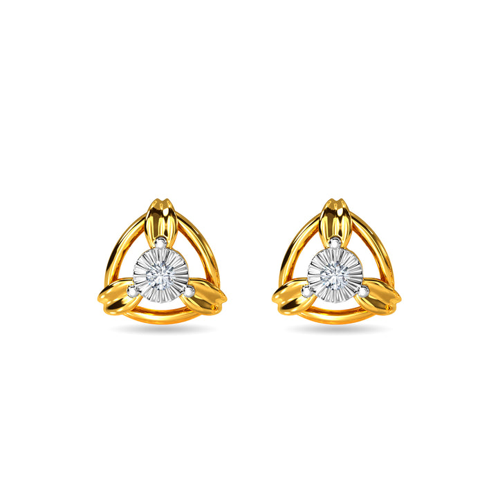 Ruby Diamond Earring