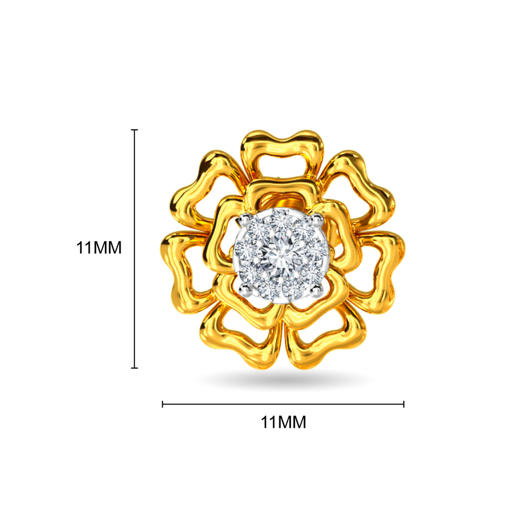 Mary Diamond Earring