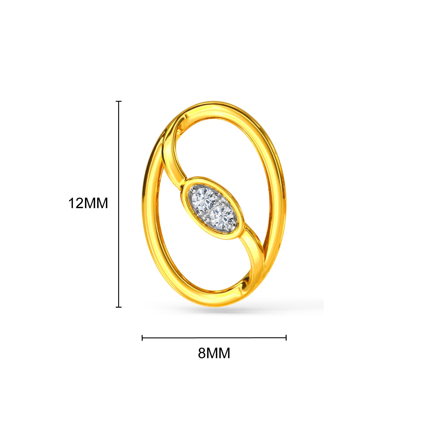 Emena Diamond Earring