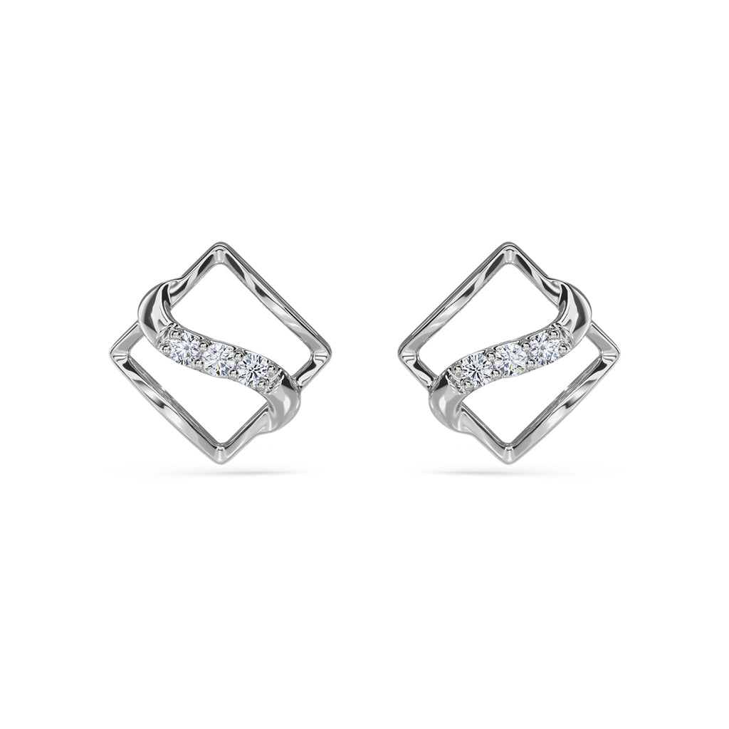 Aubrey Diamond Earring