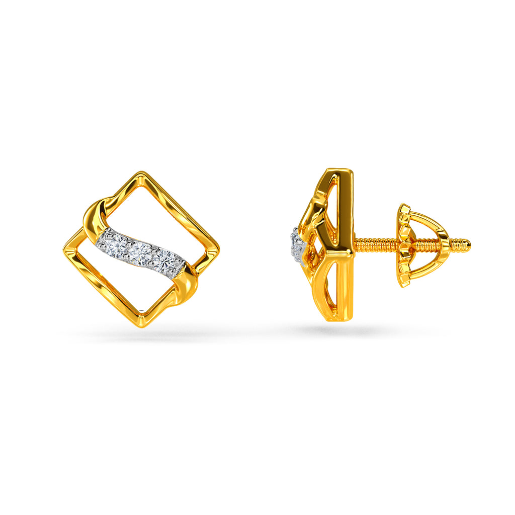 Aubrey Diamond Earring