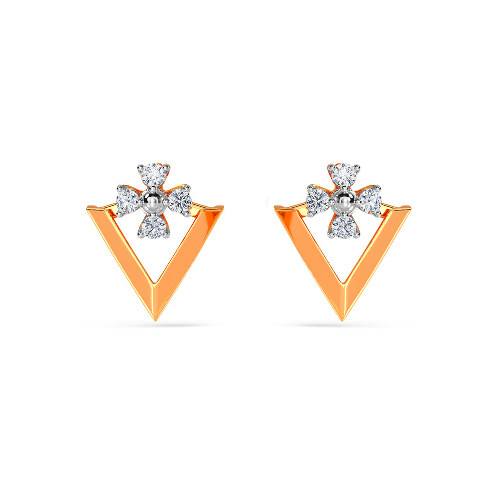 Audrey Diamond Earring