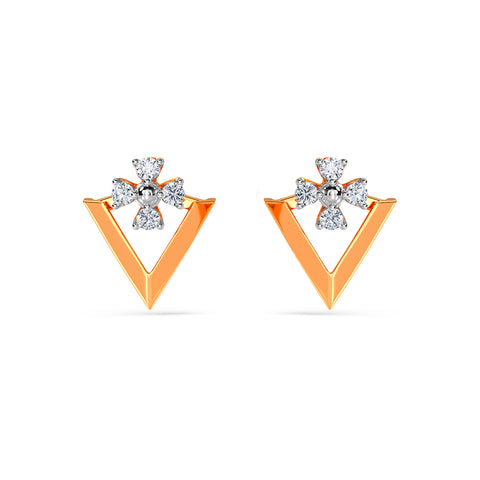 Audrey Diamond Earring