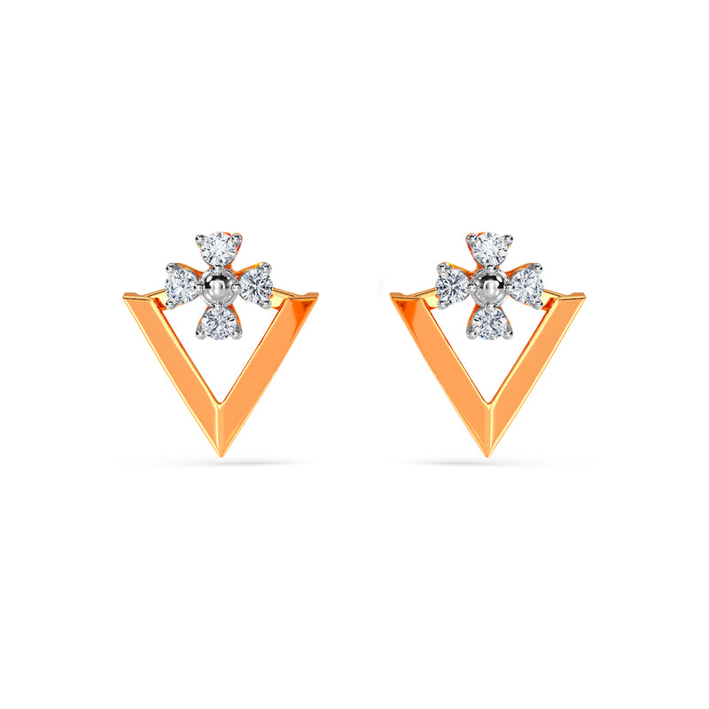 Audrey Diamond Earring