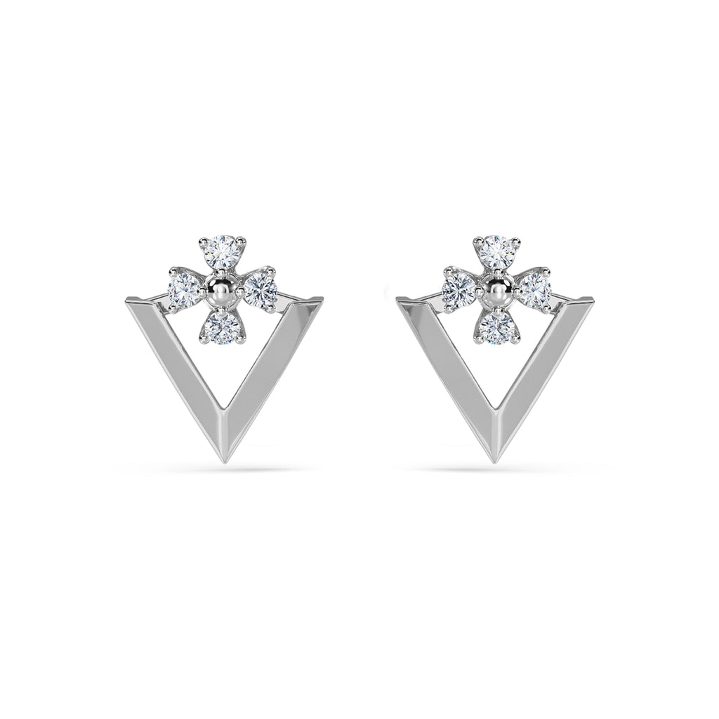 Audrey Diamond Earring