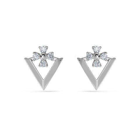 Audrey Diamond Earring