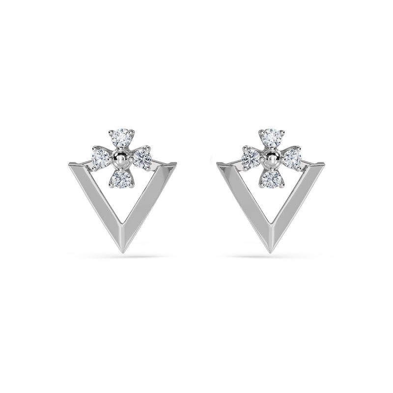 Audrey Diamond Earring