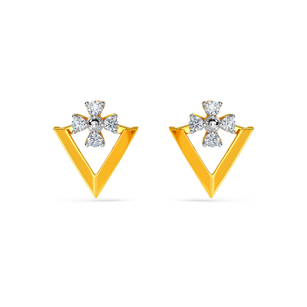 Audrey Diamond Earring