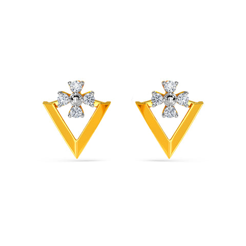 Audrey Diamond Earring