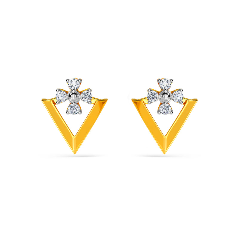 Audrey Diamond Earring