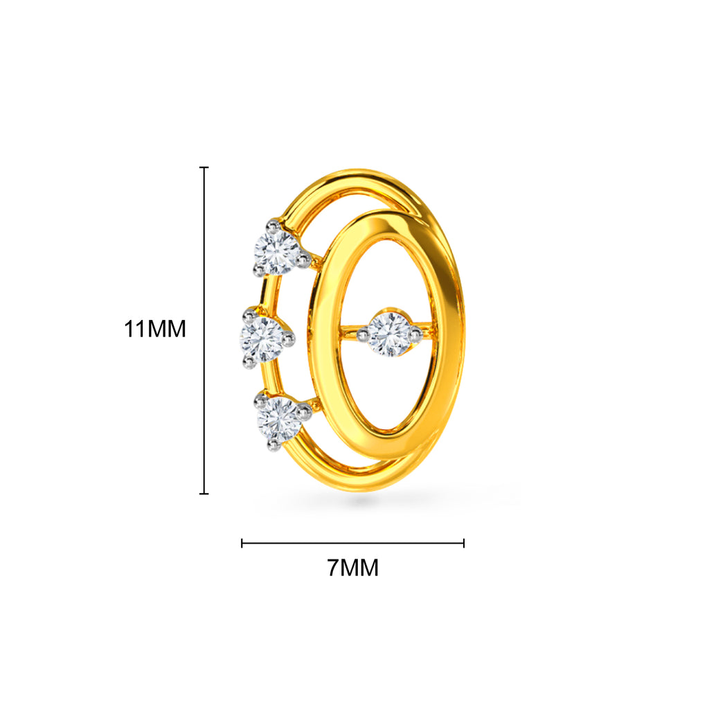 Mana Diamond Earring