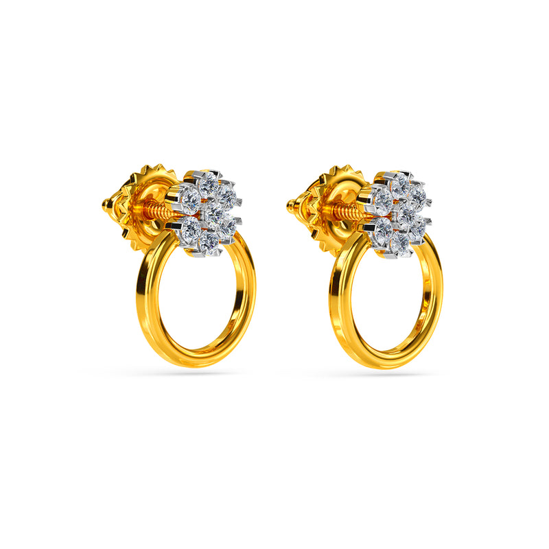 Bellar Diamond Earring