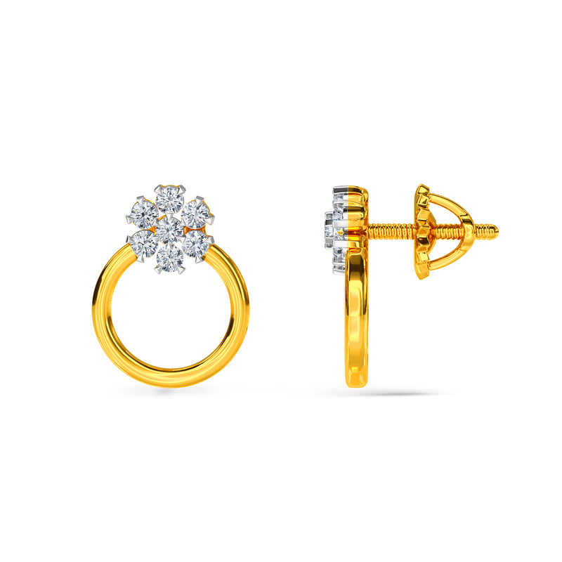 Bellar Diamond Earring