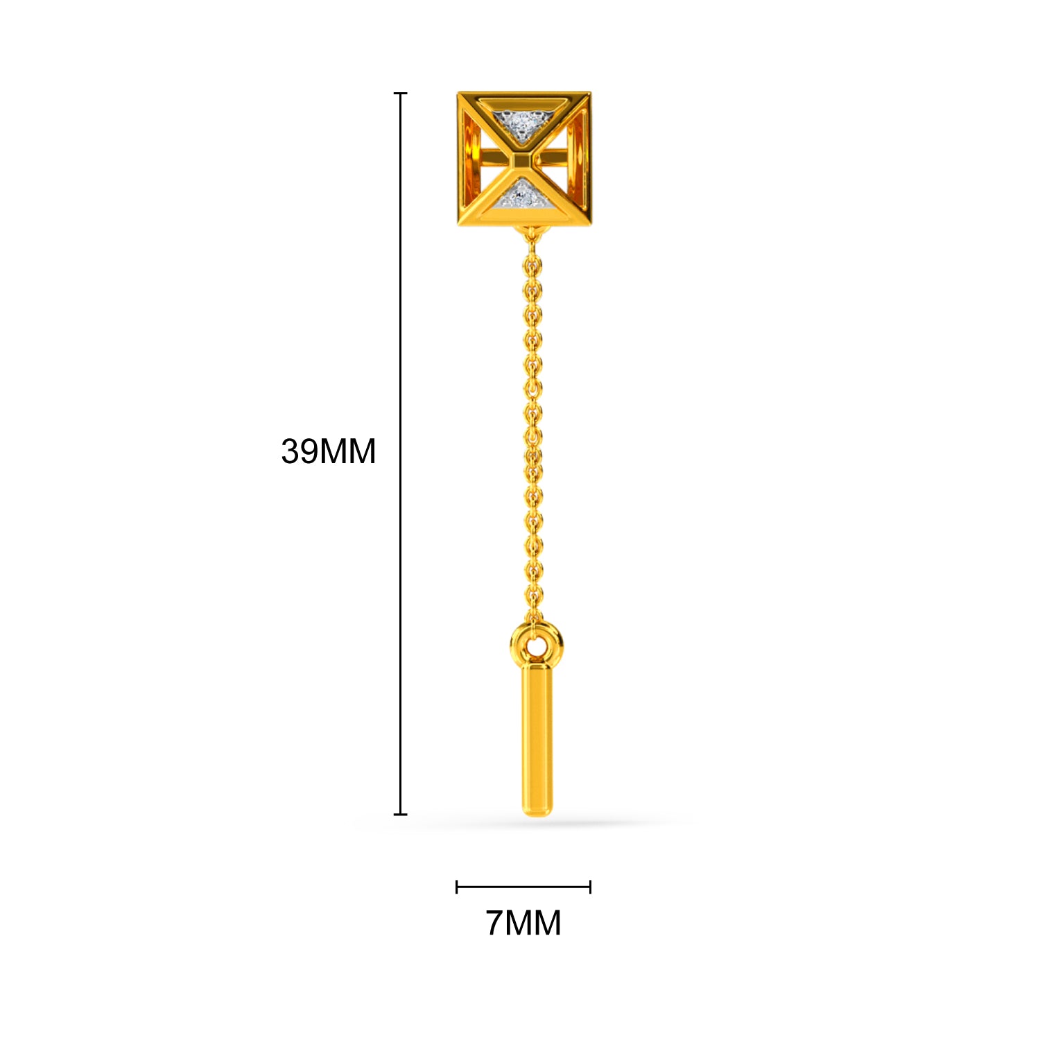 Caroline Diamond Earring