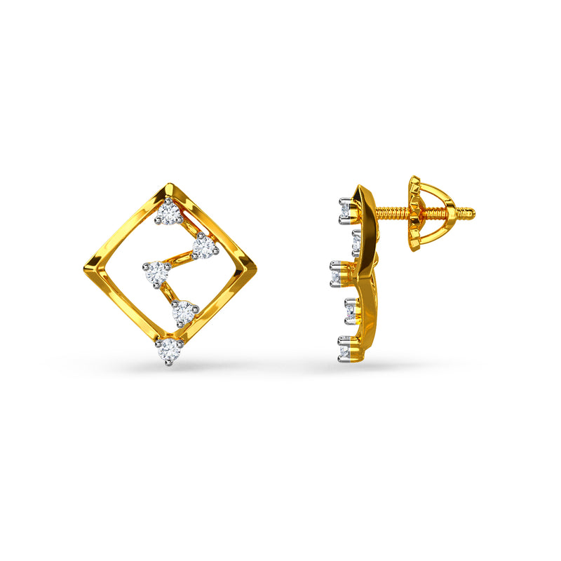Akasa Diamond Earring