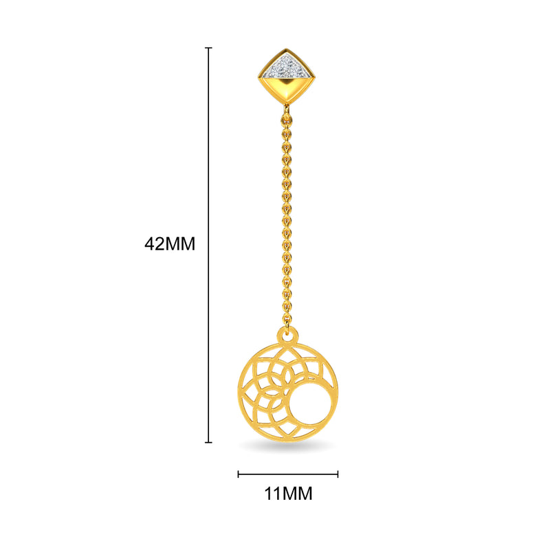 LUNI Diamond Earring