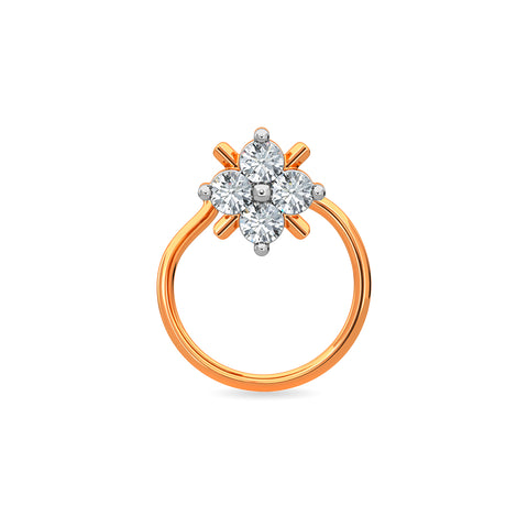 Viri Diamond Nose Pin