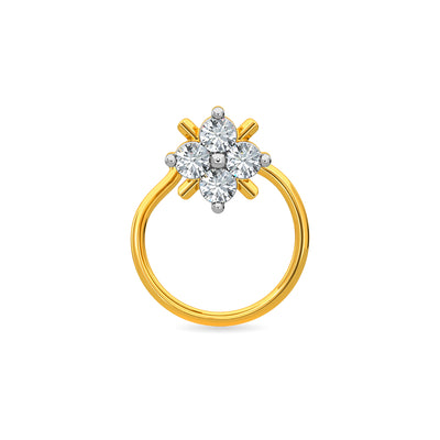 Viri Diamond Nose Pin