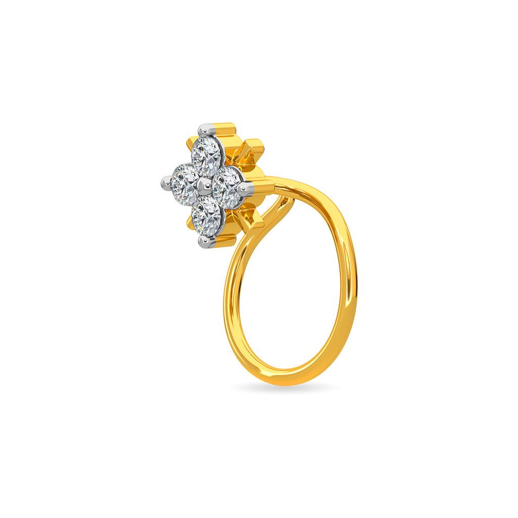 Viri Diamond Nose Pin