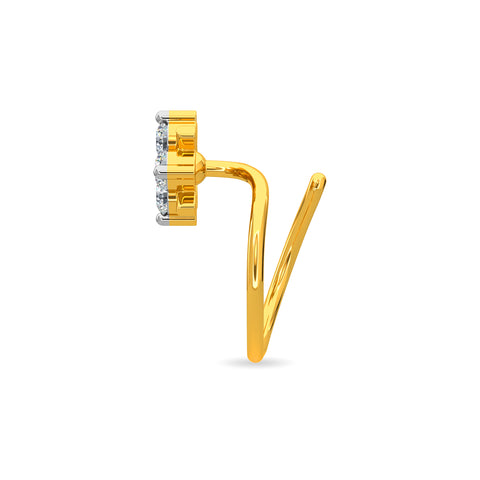 Viri Diamond Nose Pin