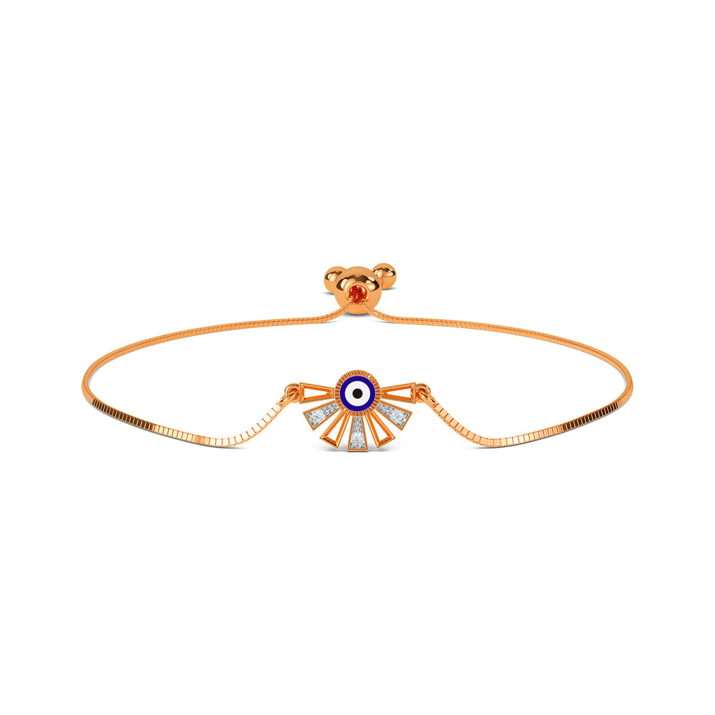 Dina Evil Eye Diamond Bracelet