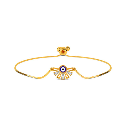 Dina Evil Eye Diamond Bracelet