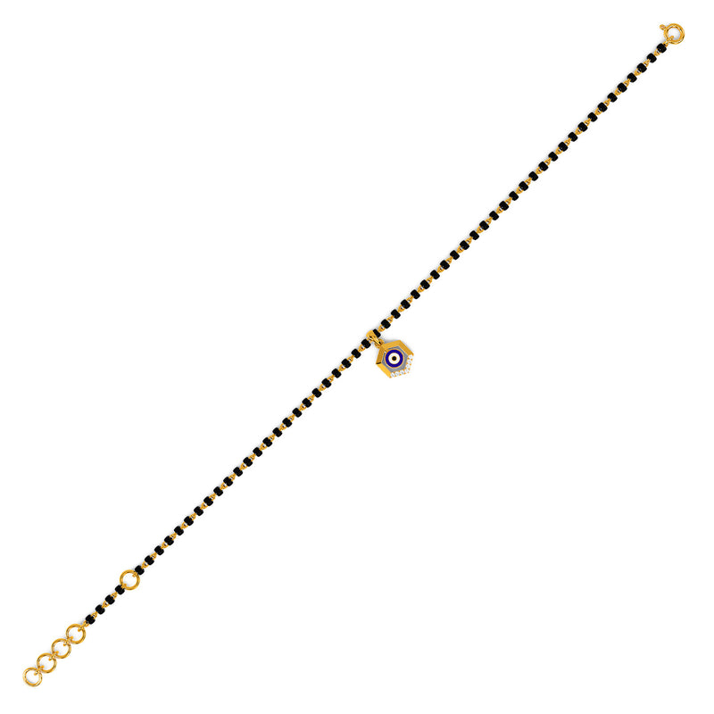 Doga Evil Eye Detachable Mangalsutra Diamond Bracelet