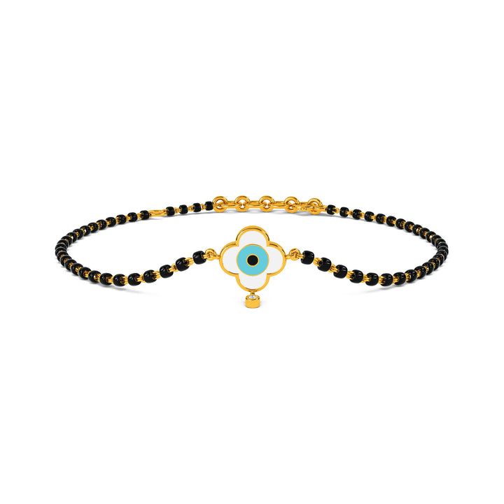 Elif Evil Eye Mangalsutra Diamond Bracelet