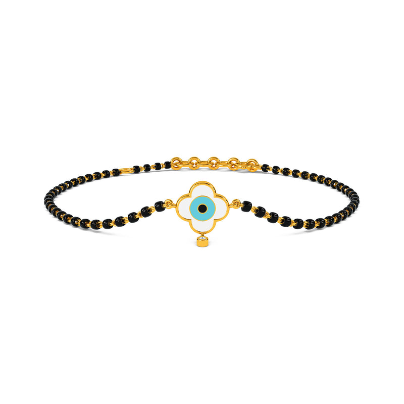 Elif Evil Eye Mangalsutra Diamond Bracelet
