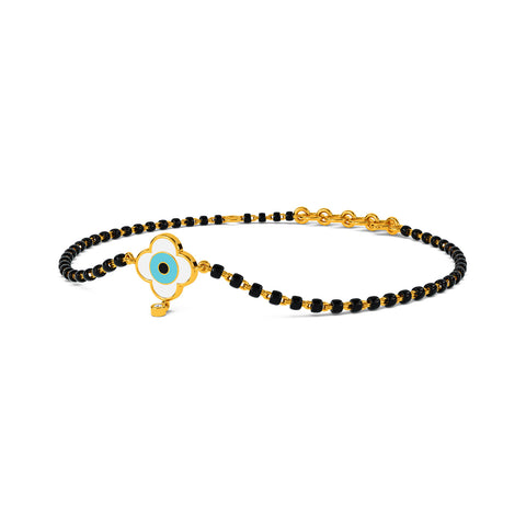 Elif Evil Eye Mangalsutra Diamond Bracelet