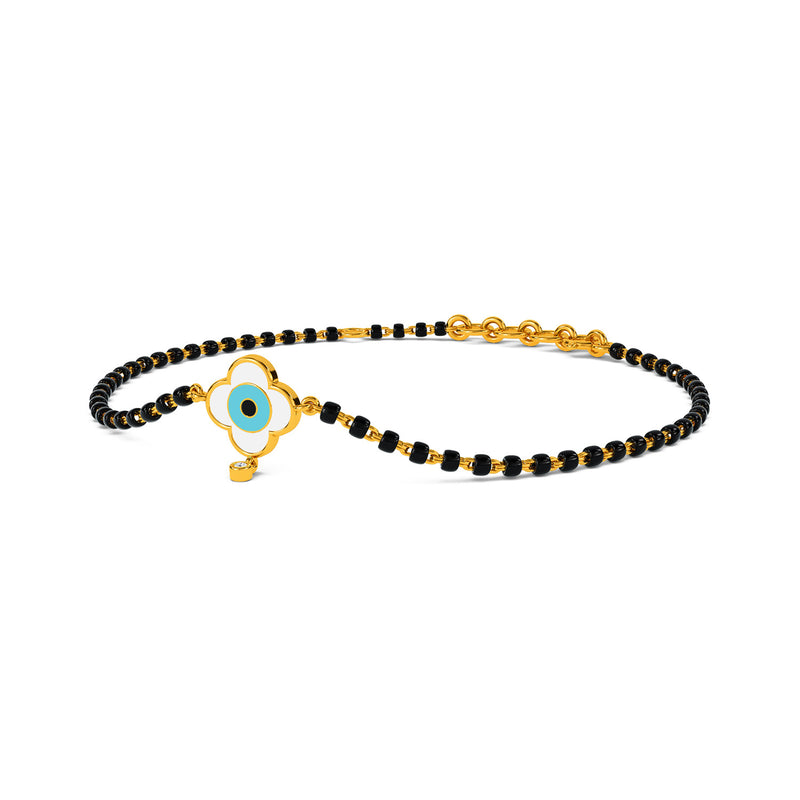 Elif Evil Eye Mangalsutra Diamond Bracelet