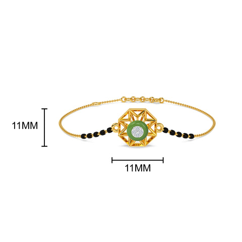 Bilanka Mangalsutra Bracelet