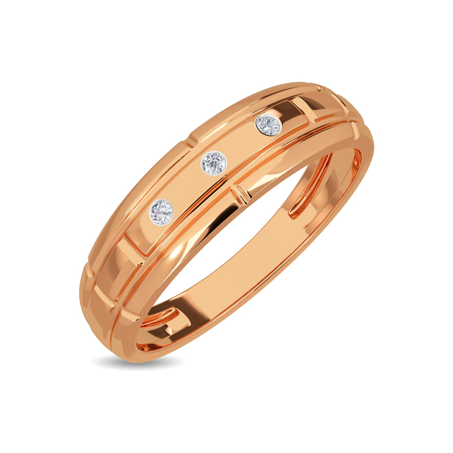 Liam Diamond Ring For Him