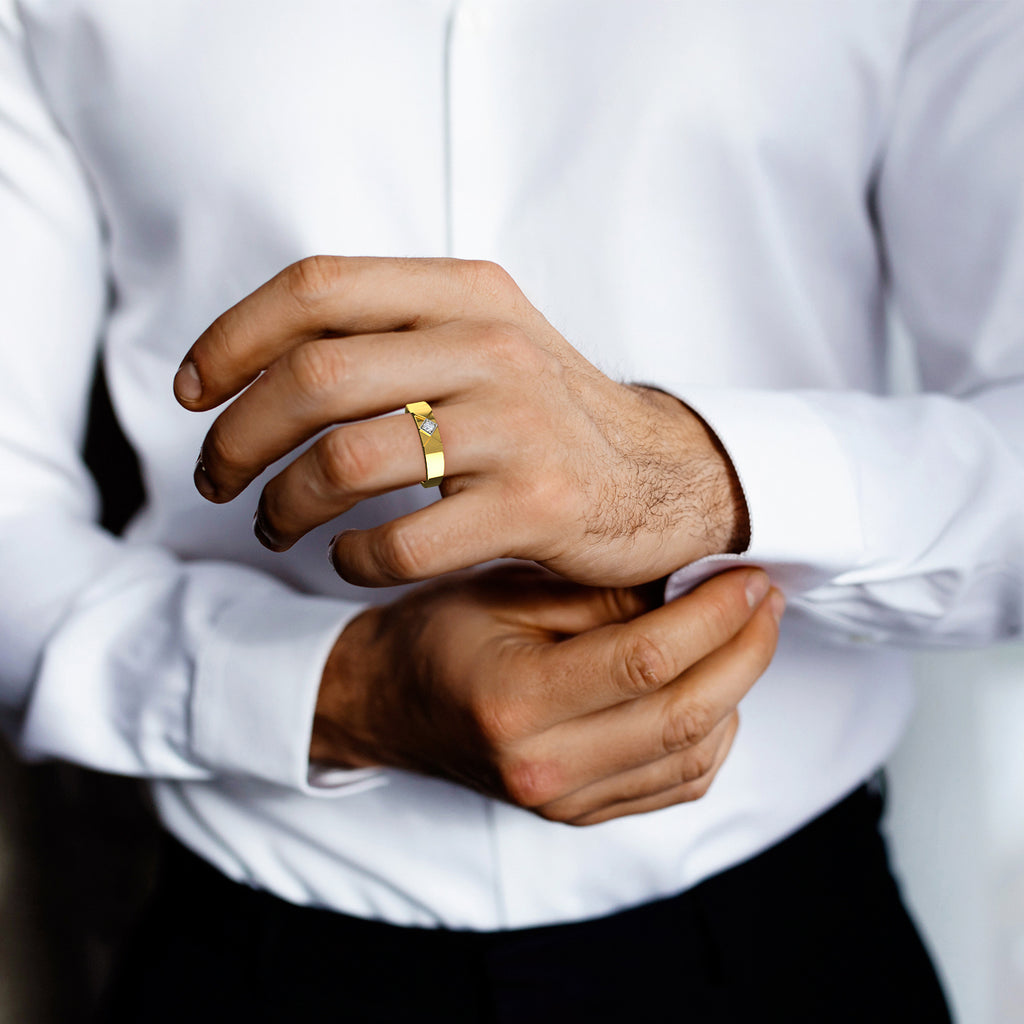 Mateo Diamond Ring For Him