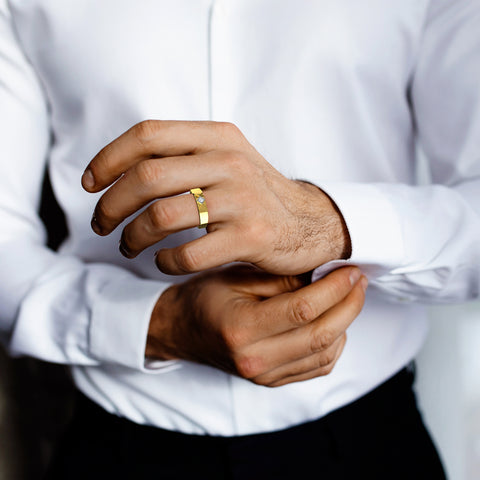 Mateo Diamond Ring For Him