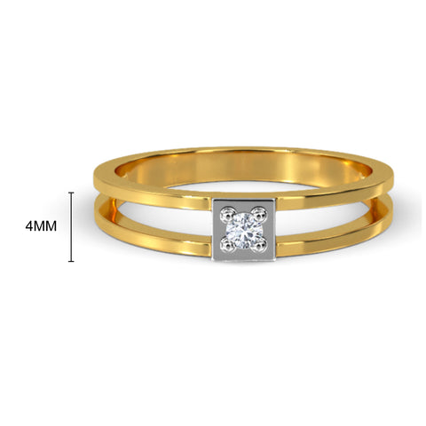Evan Diamond Ring For Him