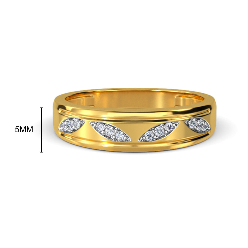 Asher Diamond Ring For Him